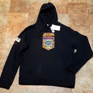 New. Jordan Men's Florida Gators Black/Camo Pullover Hoodie. Size Medium.